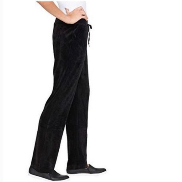 gloria vanderbilt velour pants